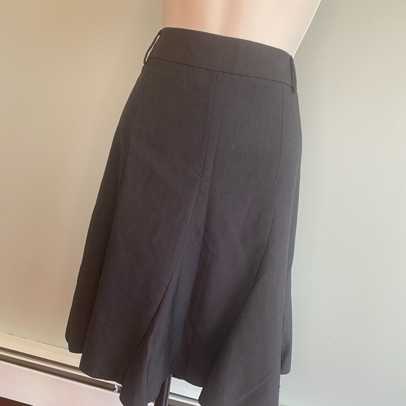 Esprit Black Flare Knee Length Skirt. - Picture 3 of 6
